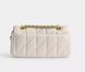 Torebka damska Coach Tabby 20 Pillow Quilting kremowa