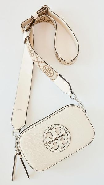 Torebka damska Tory Burch Mini Miller Crossbody New Ivory