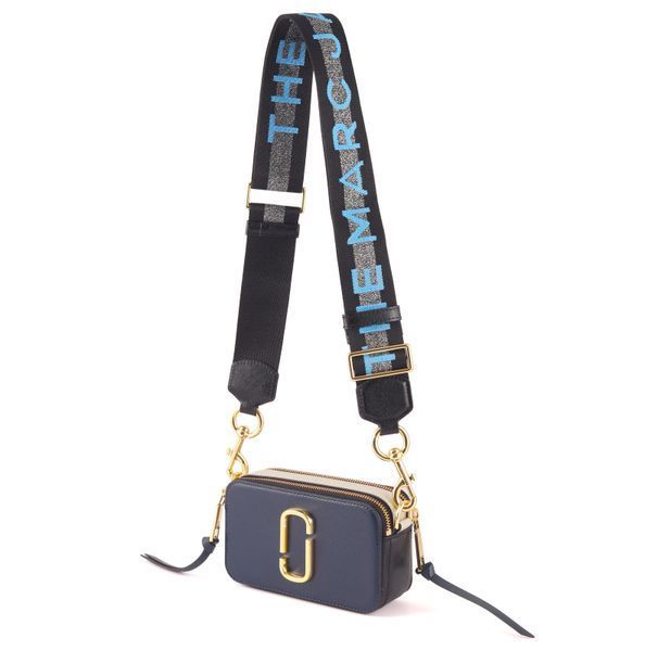 Sk&oacute;rzana torebka damska Marc Jacobs The Snapshot New Blue Sea Multi