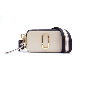 Sk&oacute;rzana torebka damska Marc Jacobs The Snapshot New Cloud White Multi