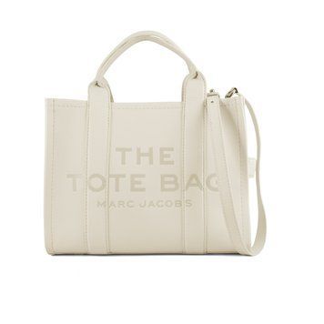 Torebka damska Marc Jacobs The Medium Tote Bag Leather Cotton Silver