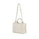 Torebka damska Marc Jacobs The Medium Tote Bag Leather Cotton Silver