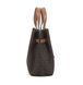 Torebka damska Michael Kors Emilia Small Logo Satchel brązowa