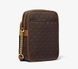 Torebka damska Michael Kors Jet Set Travel Medium Logo Crossbody brązowa