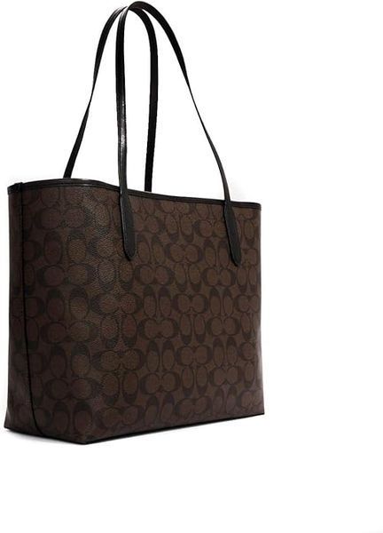 Torebka sk&oacute;rzana Coach Womens City Tote Signature Canvas