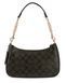 Torba Coach Teri Shoulder Bag Signature Canvas Walnut/Czarny