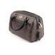 Torebka damska Coach Rowan Satchel z monogramem Signature Canvas brązowo-czarna