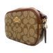 Torebka Coach Mini Jamie Camera Bag Signature Canvas brązowa