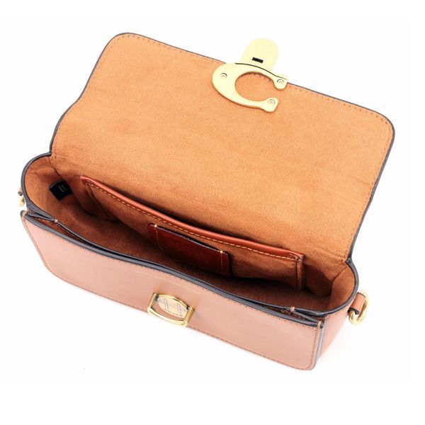Torebka damska Coach Studio Baguette pomarańczowa